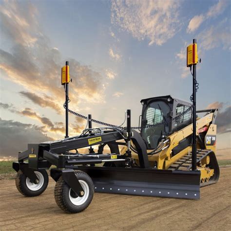 level best skid steer attachment|grading attachments for skid steer.